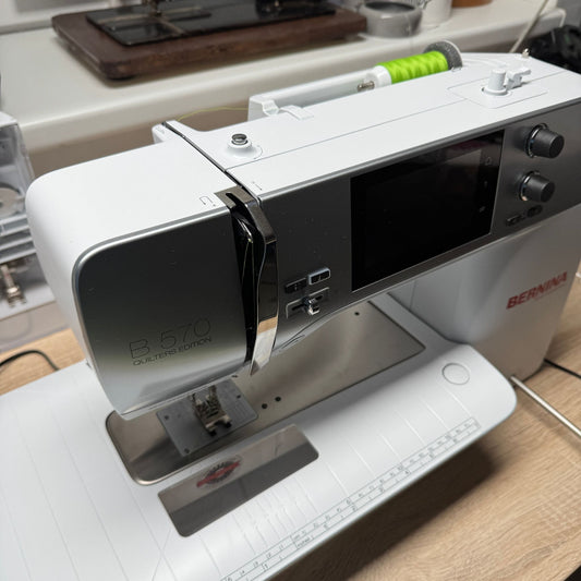 Meine neueste Nähmaschine - Die Bernina 570QE