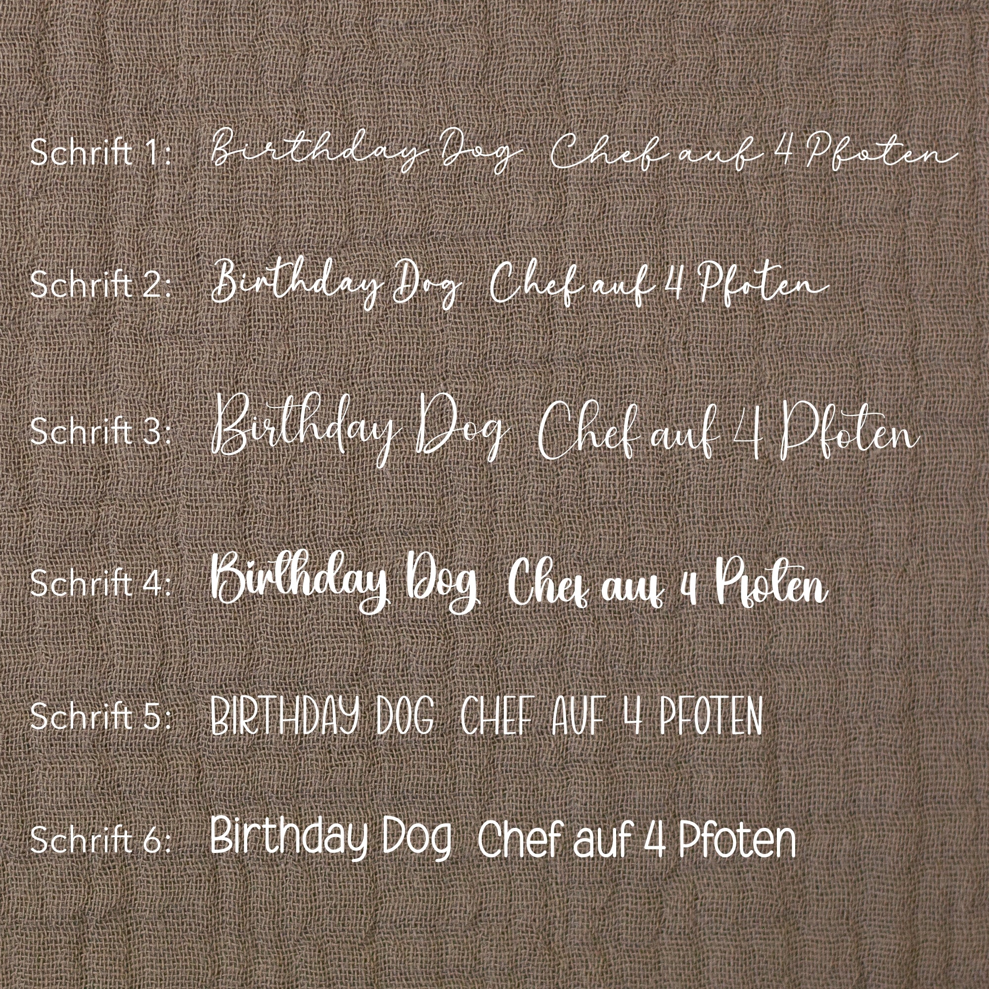 Hundehalstuch mit Spruch – für besondere Hunde & Herzensmomente