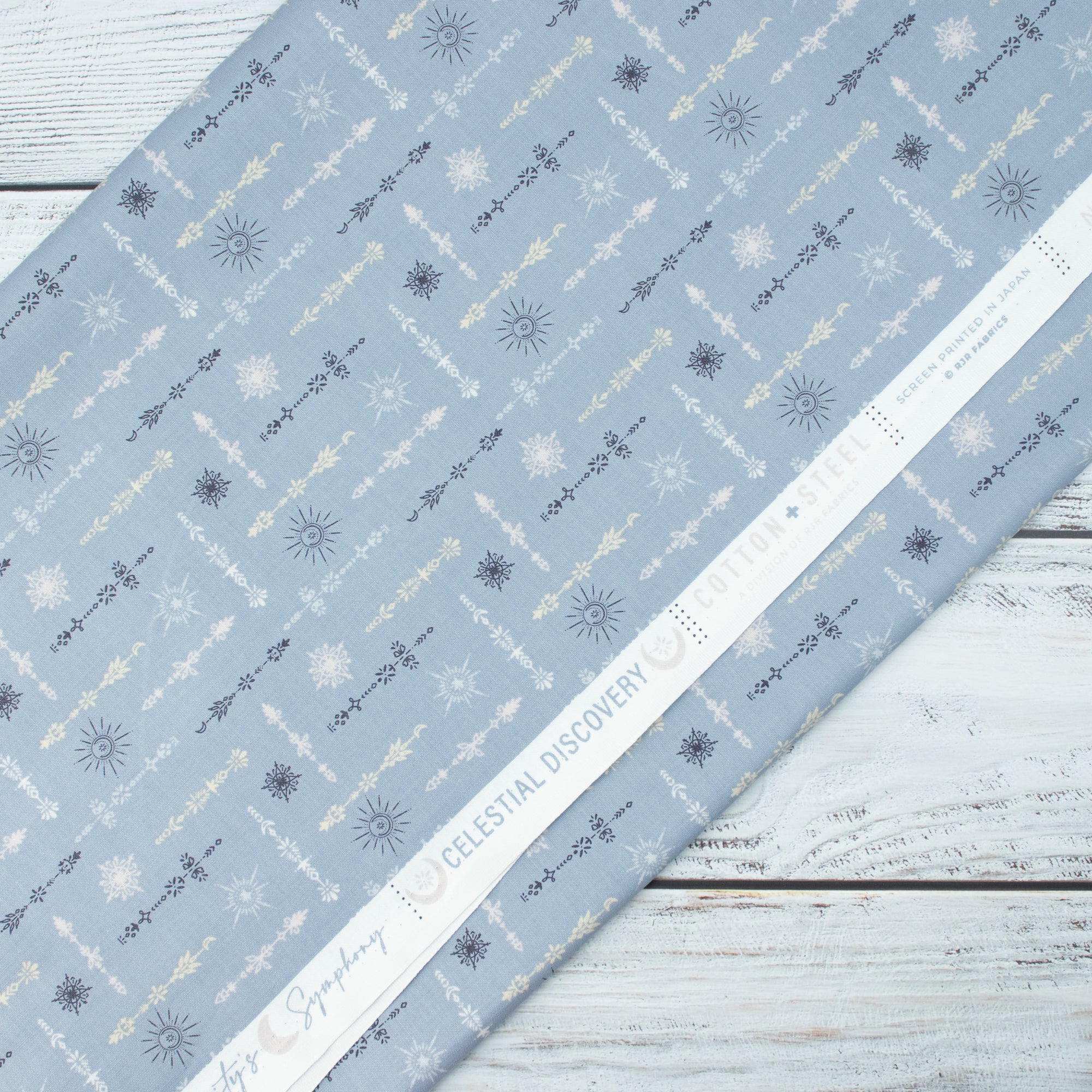 Cotton and Steel - Serendipity´s Symphony - Celestial Discovery - Moonstone Fabric - NIYAII Design