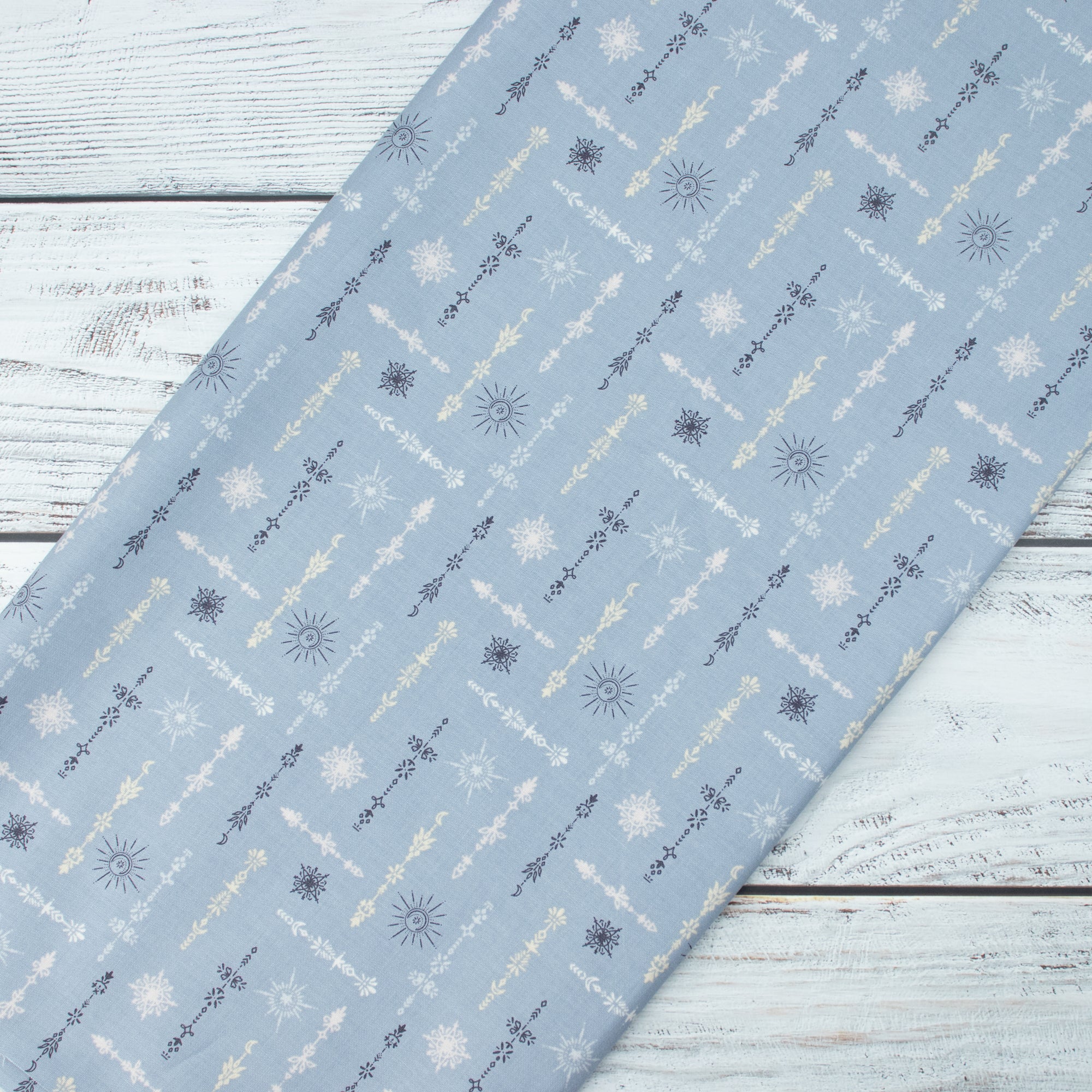 Cotton and Steel - Serendipity´s Symphony - Celestial Discovery - Moonstone Fabric - NIYAII Design