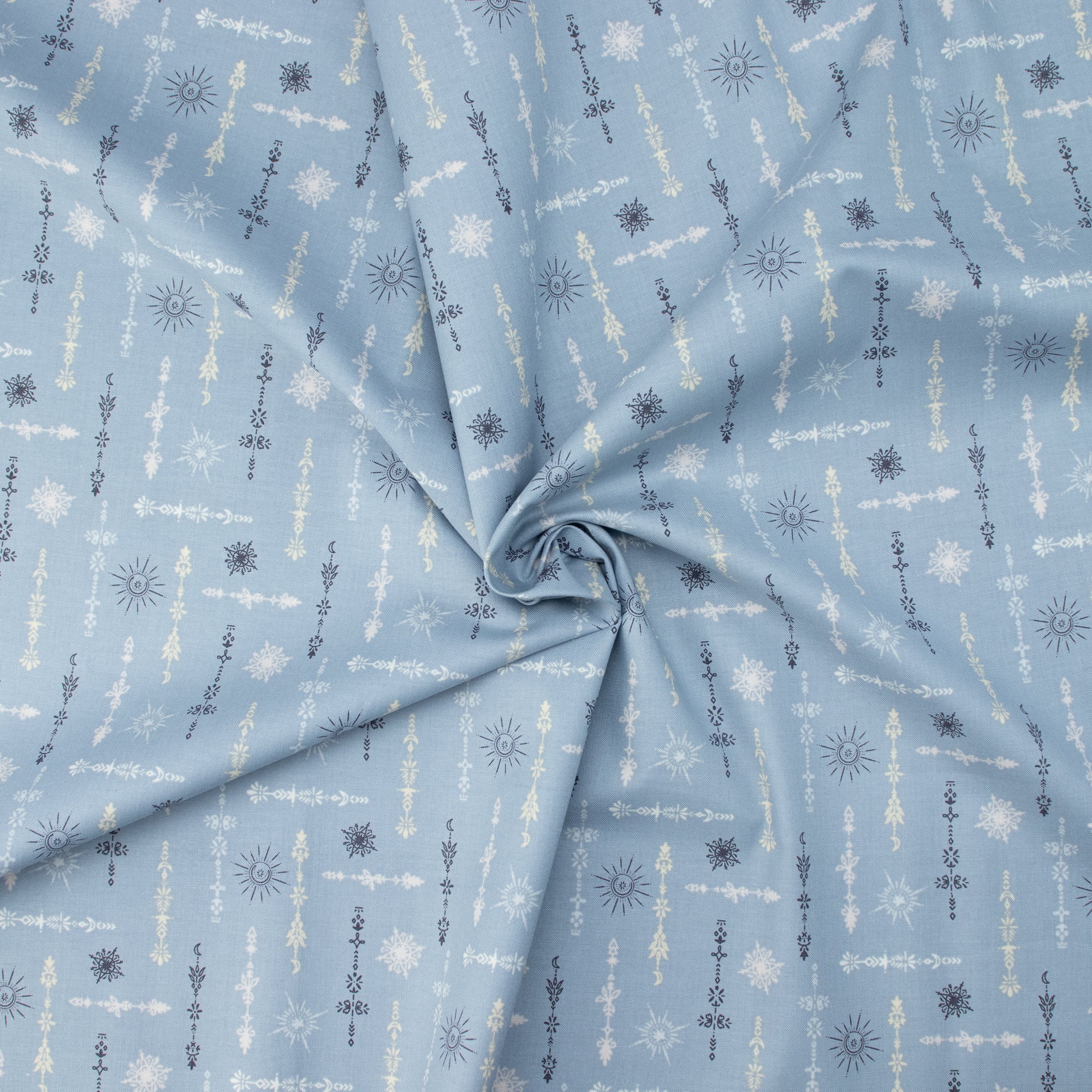 Cotton and Steel - Serendipity´s Symphony - Celestial Discovery - Moonstone Fabric - NIYAII Design