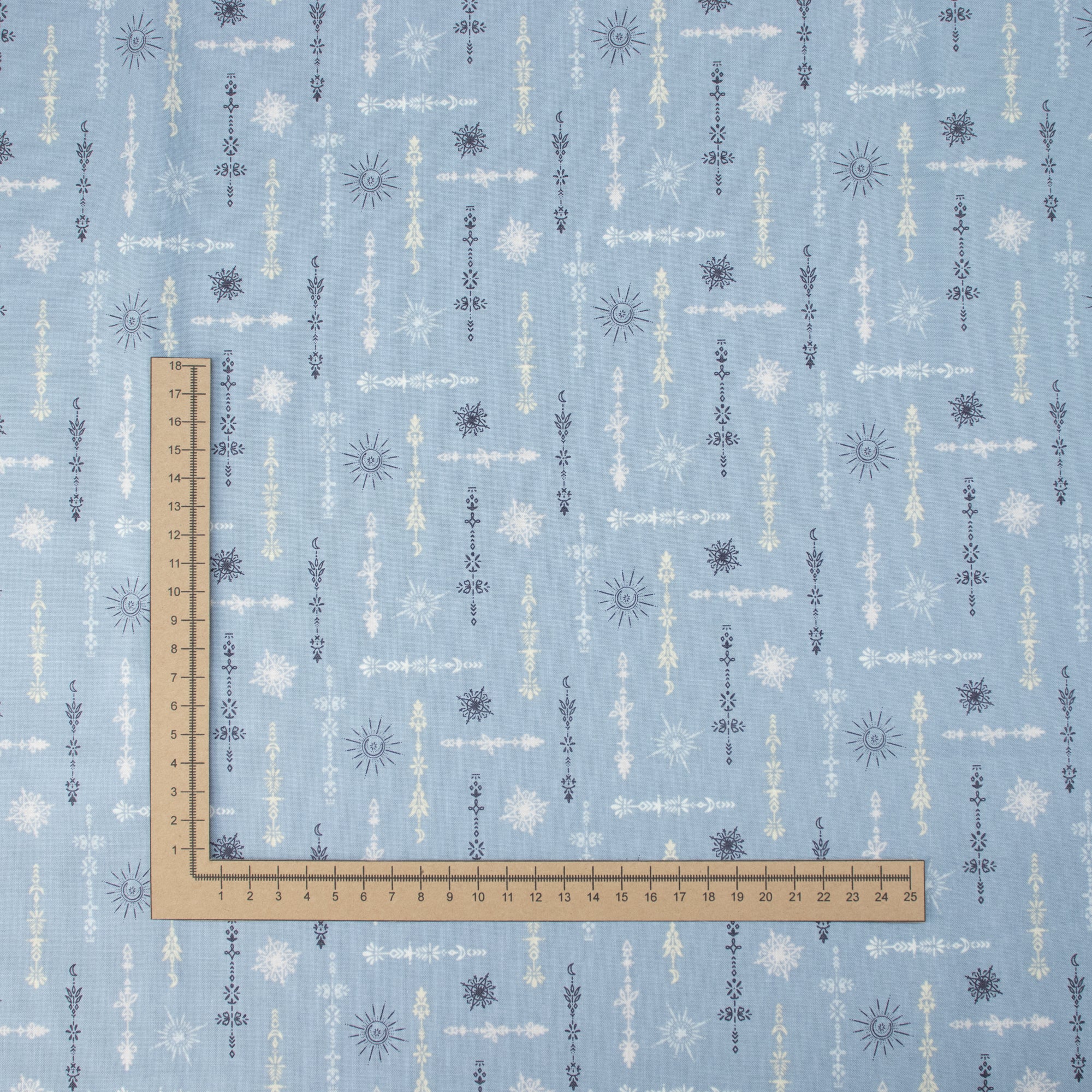 Cotton and Steel - Serendipity´s Symphony - Celestial Discovery - Moonstone Fabric - NIYAII Design