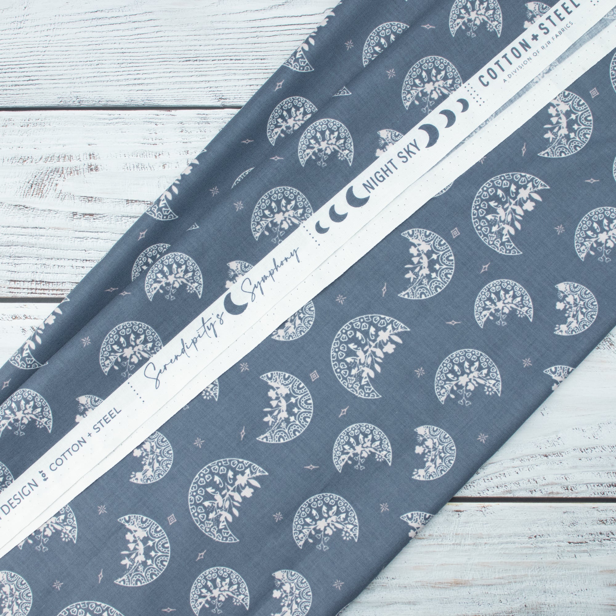 Cotton and Steel - Serendipity´s Symphony - Night Sky - Reverie Fabric - NIYAII Design