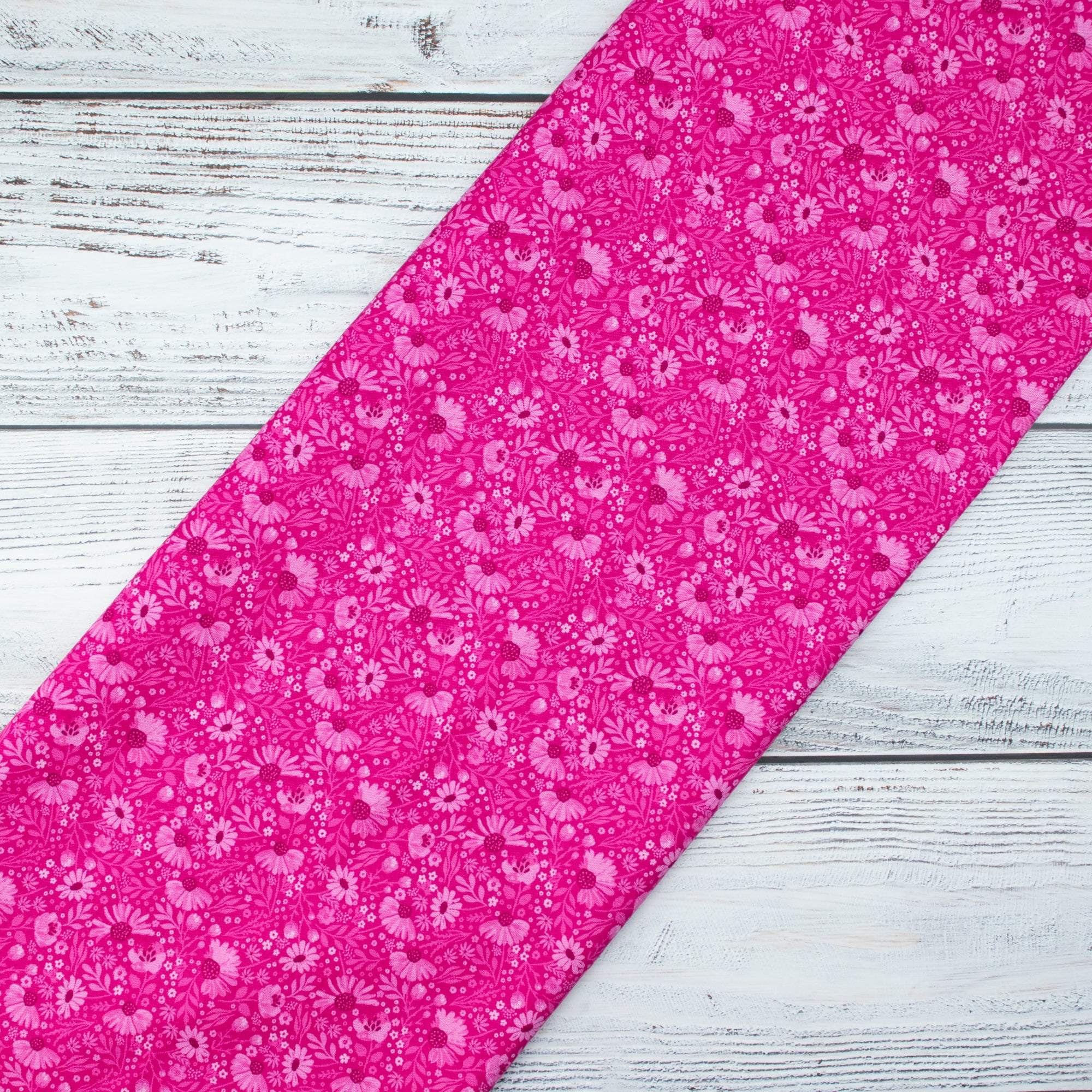 RJR Fabrics - Meadow Land - Candy Cones - Shocking pink