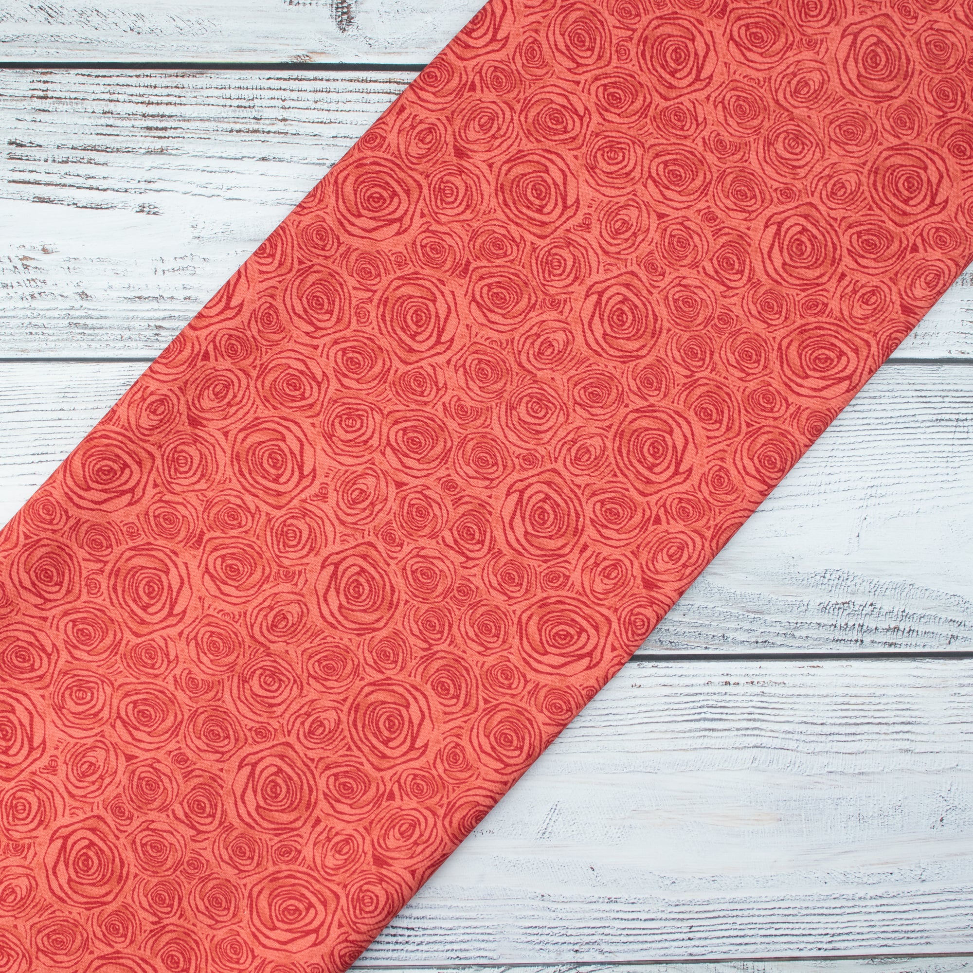RJR Fabrics - Moonlight Garden - Rosy Disposition - Pop Red