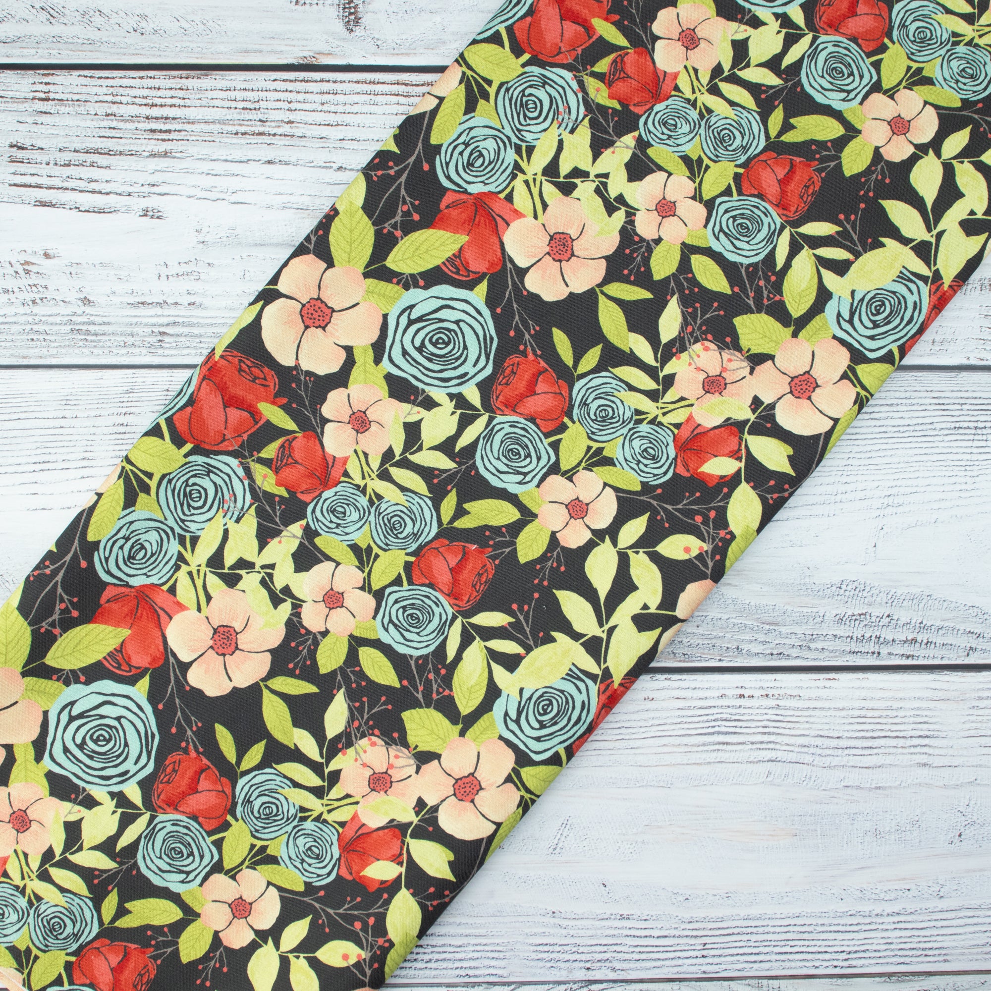 RJR Fabrics - Moonlight Garden - Pop Blossom - Jubilant