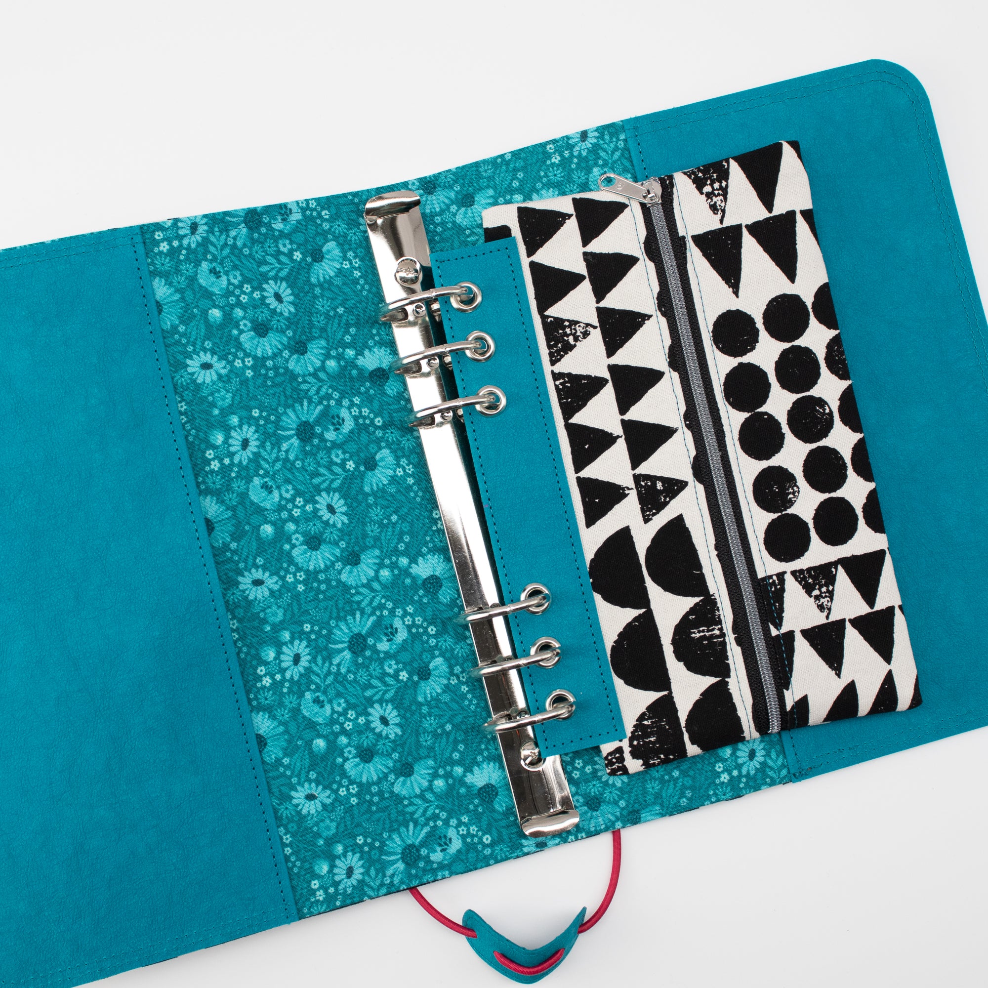 Spatzjournal A5, Organizer, Planer - Imprint - Türkis