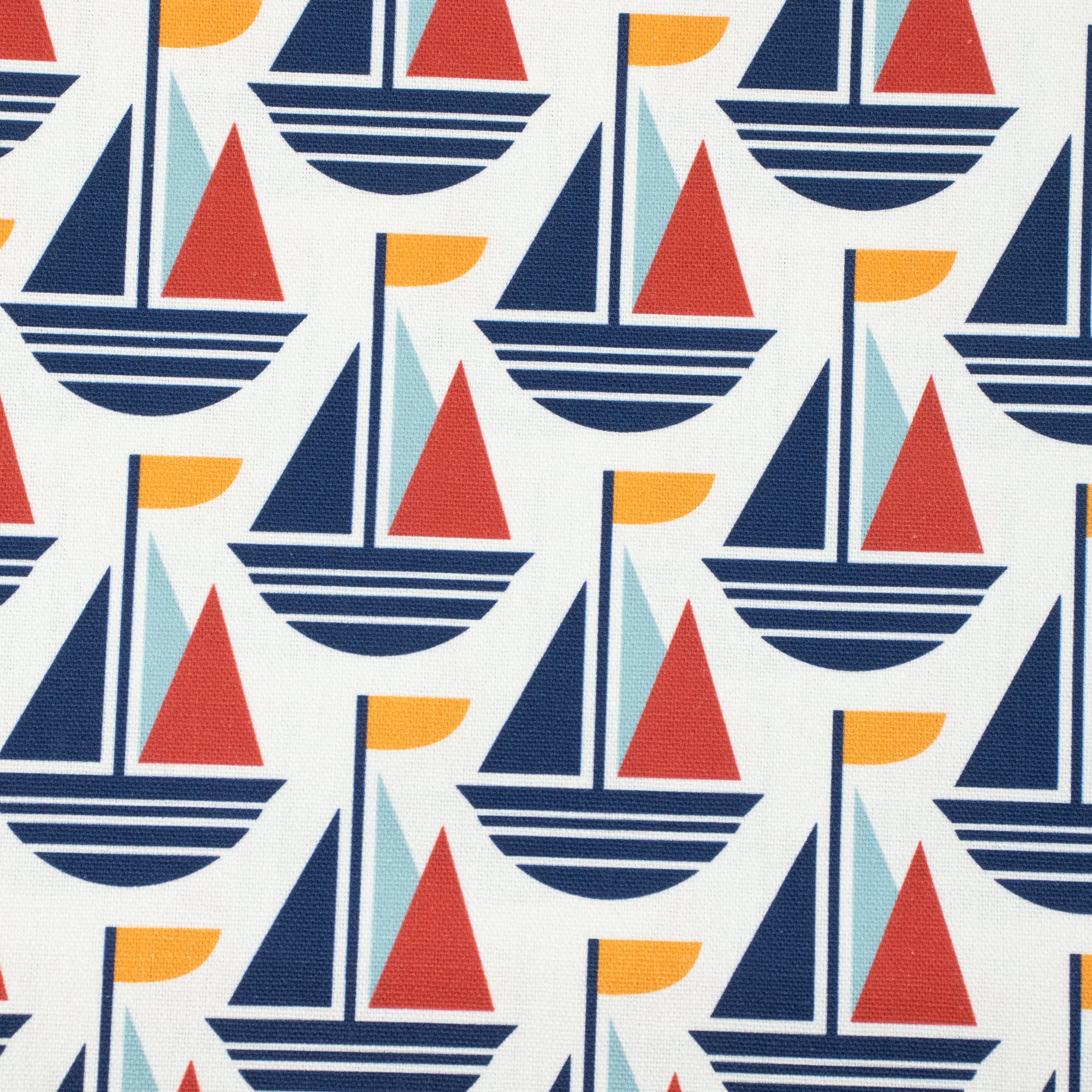 Cloud9 Fabrics - Ocean Motion Canvas - 2278-51 Nautical Sails - by RouCouCou