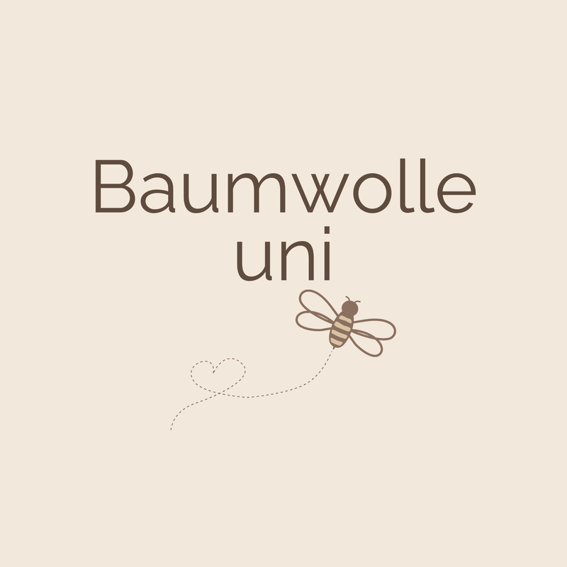Baumwolle uni