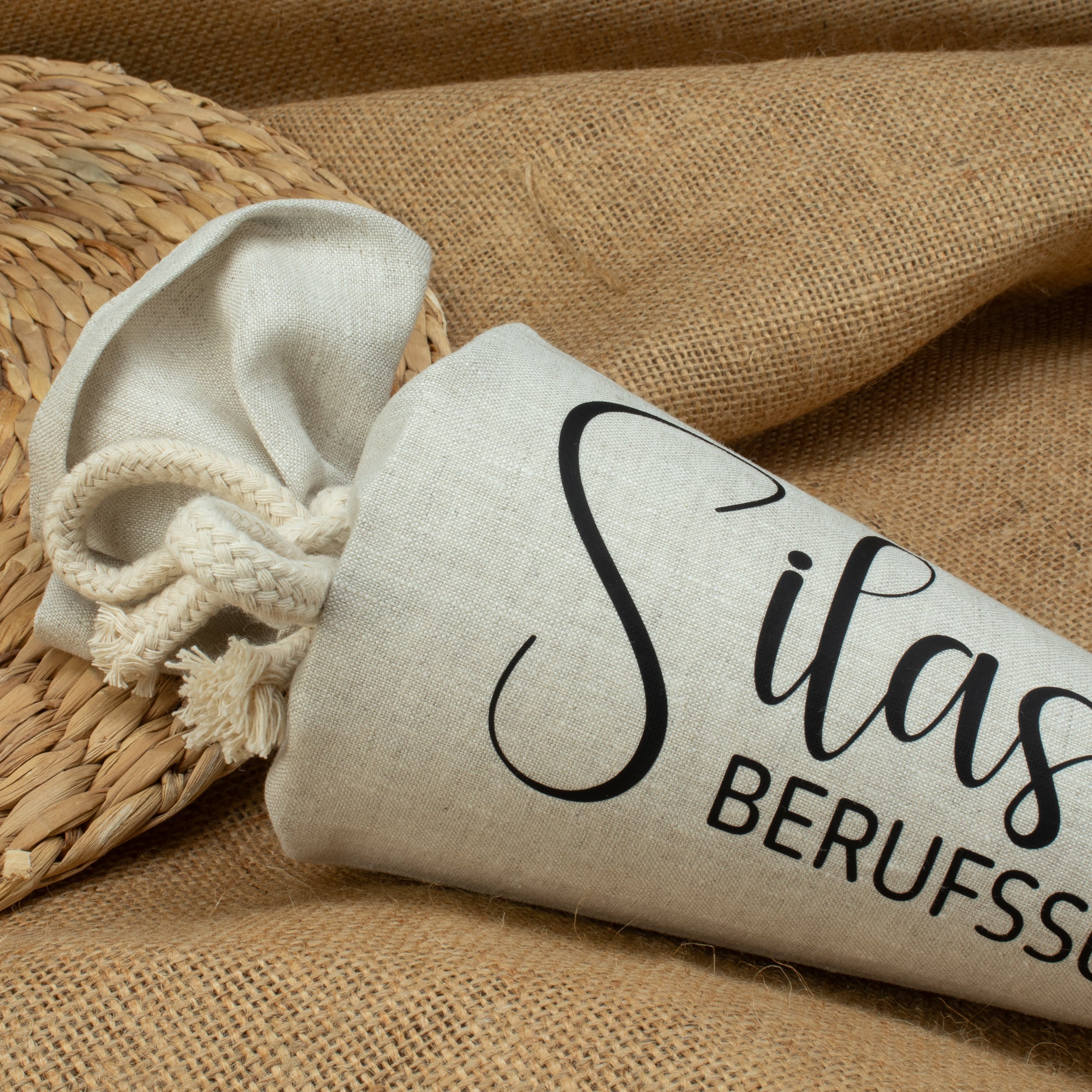 Canvas-Beutel mit persönlichem Druck für Zimmerer