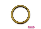 Ring mit Federöffnung 38 mm – stabil & vielseitig für Taschen