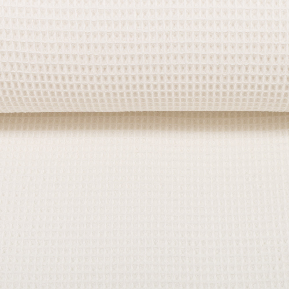 Waffelpique Nelson – Swafing – Naturweiß