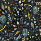 Windham Fabrics - Flora & Form - Forage (onyx) - Essoldo Design