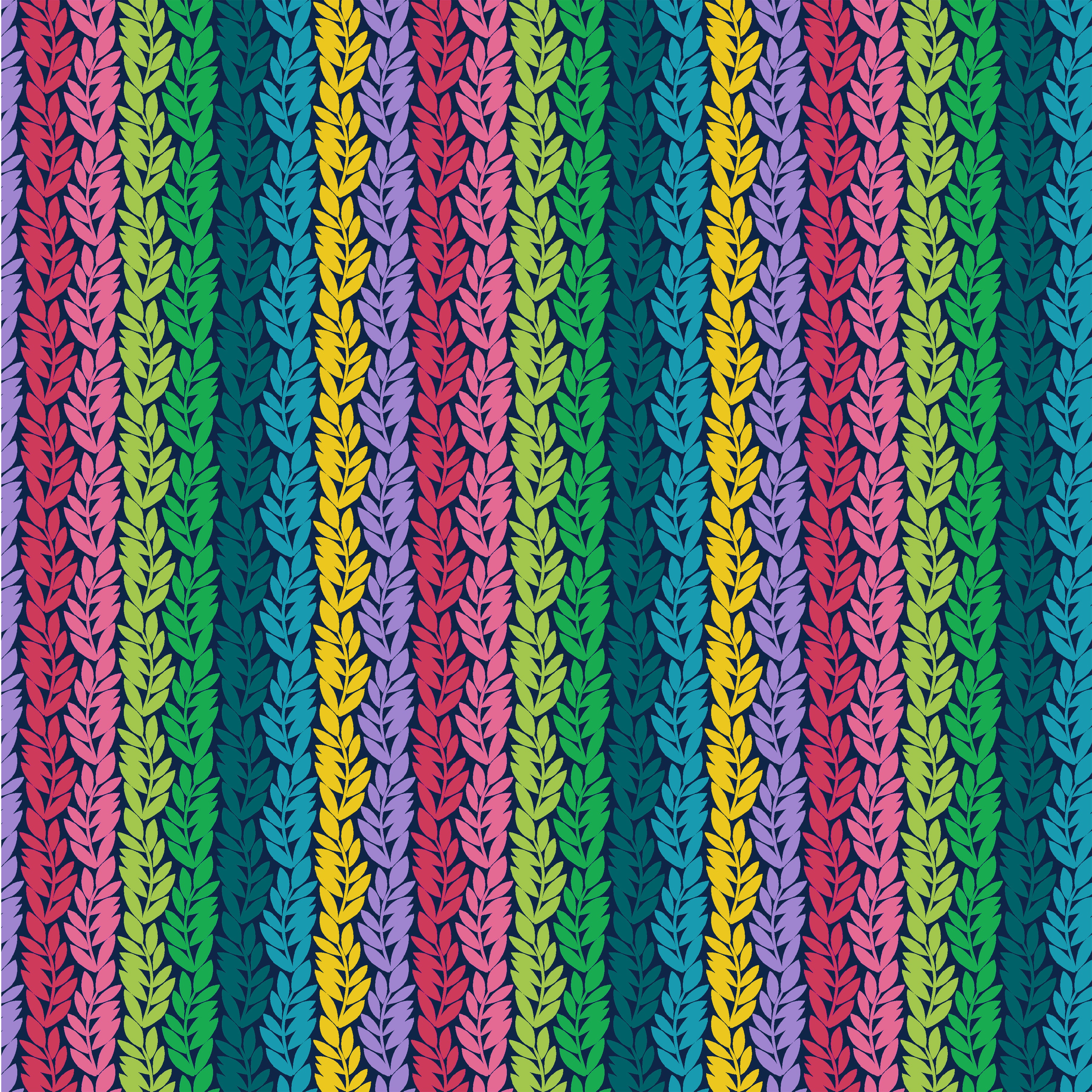 Foliage Rainbow 54983-12 – Baumwollstoff von Sally Kelly | Windham Fabrics
