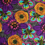 Windham Fabrics – Flower Fields Charcoal aus der Serie Winding Road von Natalie Barnes - Sabinzi - Aus Stoffliebe wird Lieblingsstück