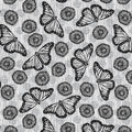 Windham Fabrics – Flight White/Black aus der Serie Winding Road von Natalie Barnes