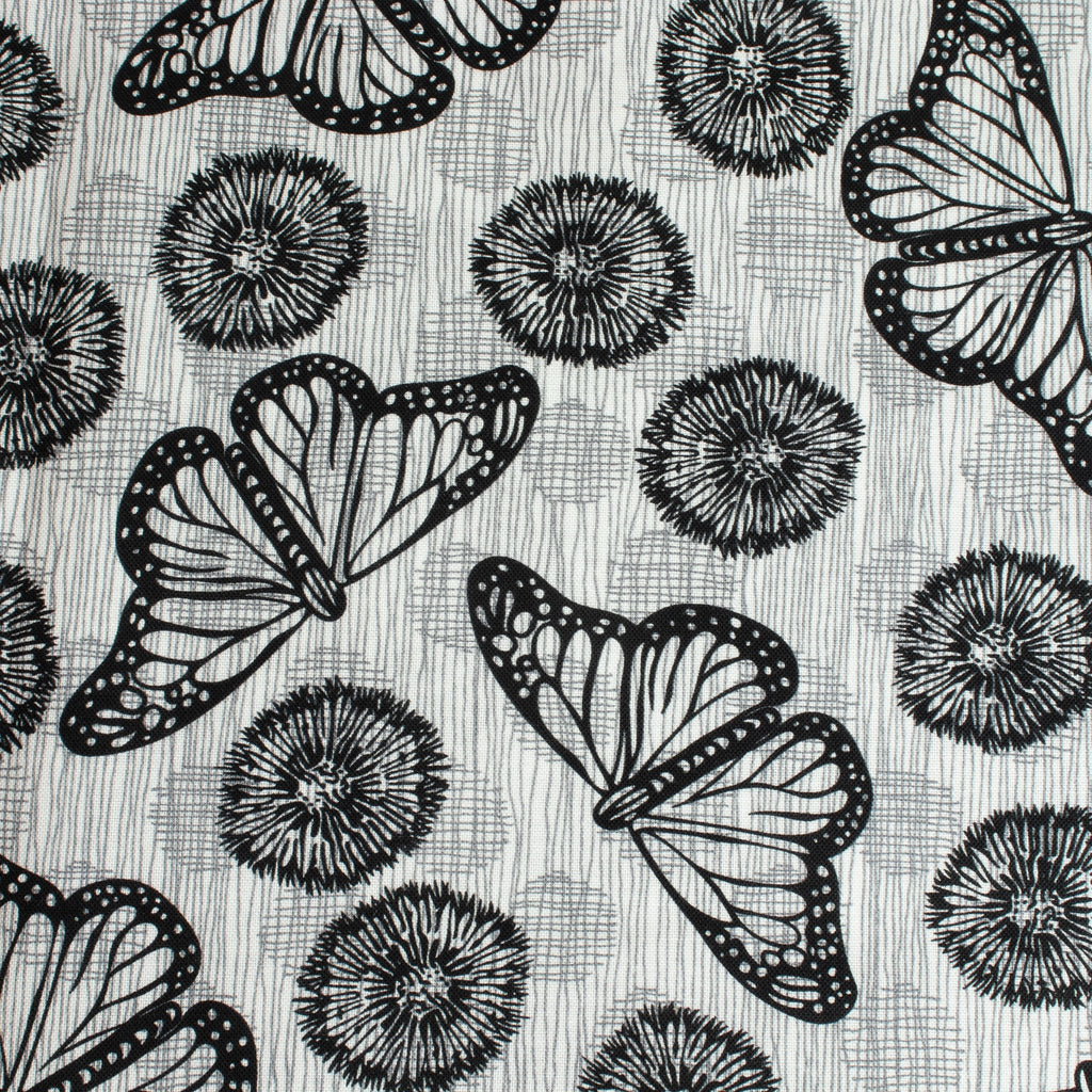 Windham Fabrics – Flight White/Black aus der Serie Winding Road von Natalie Barnes - Sabinzi - Aus Stoffliebe wird Lieblingsstück