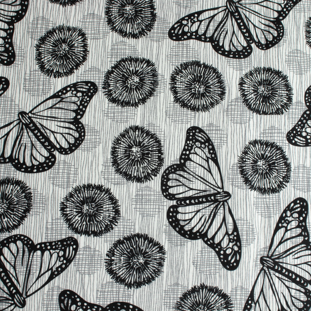 Windham Fabrics – Flight White/Black aus der Serie Winding Road von Natalie Barnes - Sabinzi - Aus Stoffliebe wird Lieblingsstück