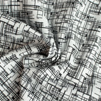 Windham Fabrics – Map White/Black aus der Serie Winding Road von Natalie Barnes - Sabinzi - Aus Stoffliebe wird Lieblingsstück