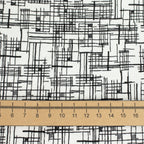 Windham Fabrics – Map White/Black aus der Serie Winding Road von Natalie Barnes - Sabinzi - Aus Stoffliebe wird Lieblingsstück