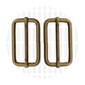 Basic Leiterschnalle (Strap Slider) 38 mm – ZipperZoo, Doppelpack