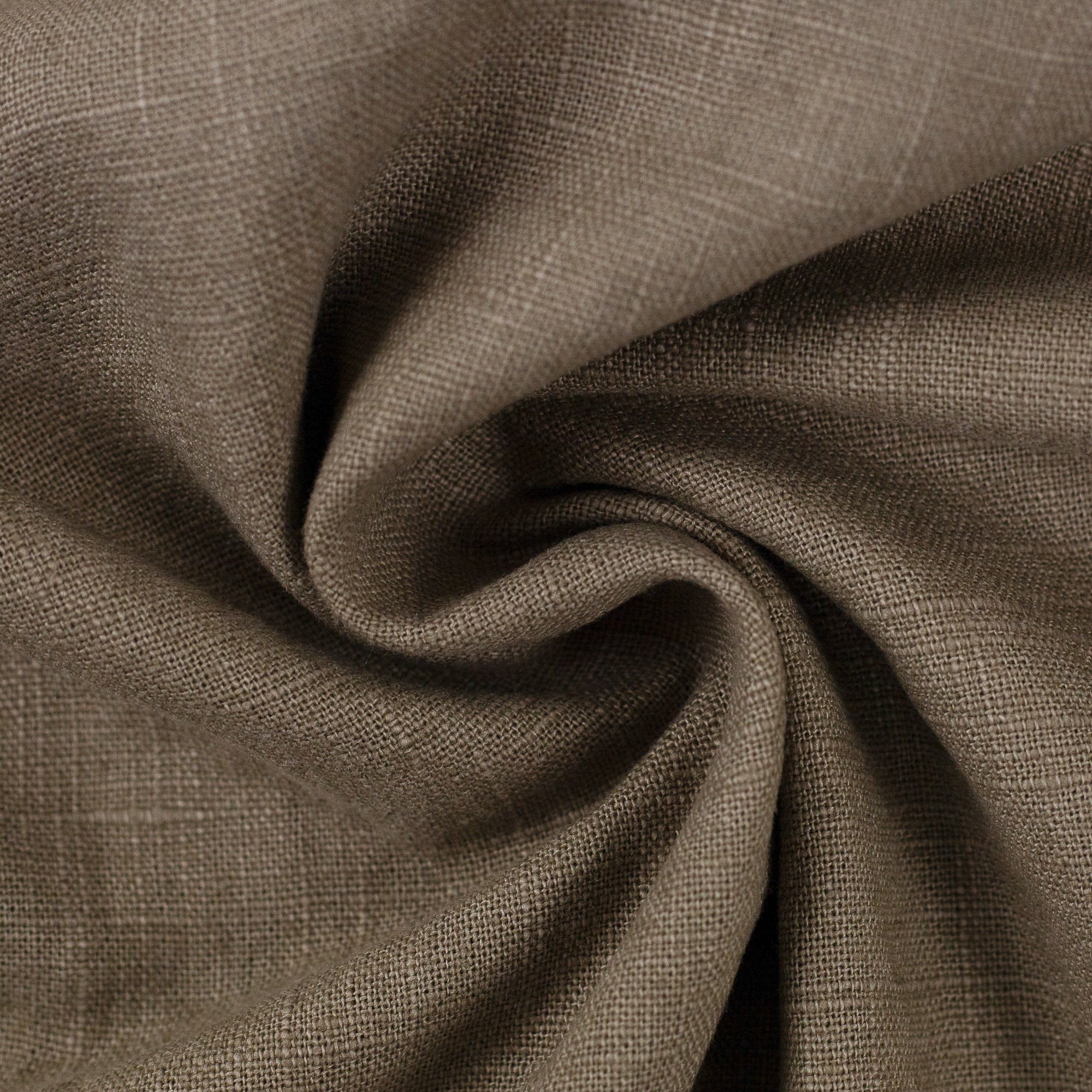 Leinenmischgewebe Kilian – Schlamm | Swafing