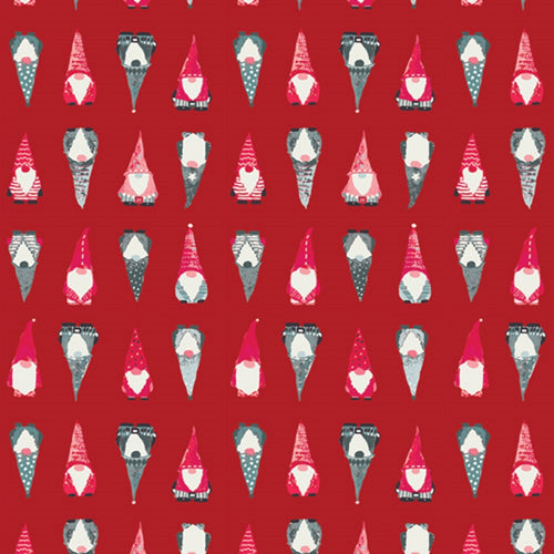 Art Gallery - Adventale - Playful Gnomes Berry - Katarina Roccella