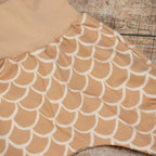 Pumphose „Fischschuppen“ — handgenäht — Größe 62