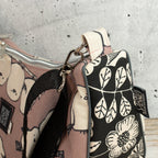 Bananentasche „WUNDERBAR“ – Halbmondtasche mit Kokka Simply Animal Birds