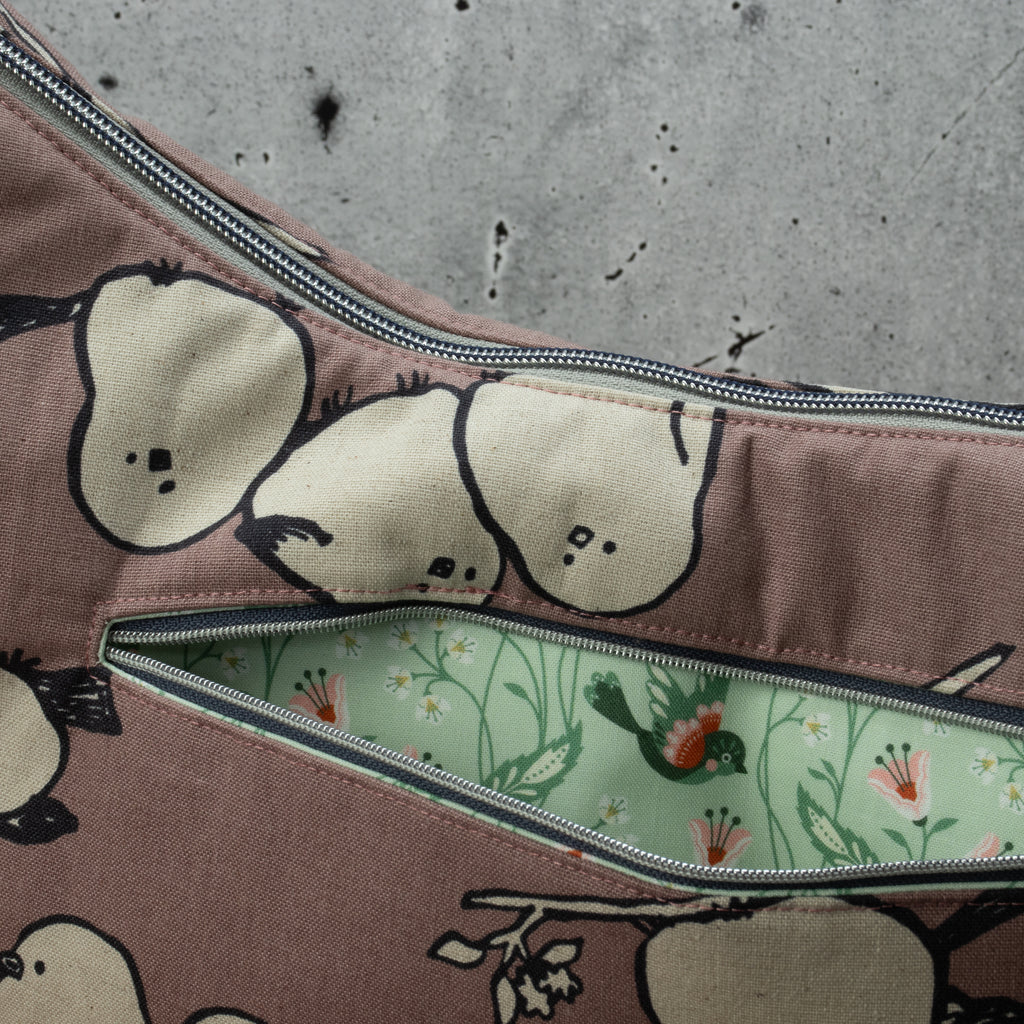 Bananentasche M „Wunderbar“ – Unikat