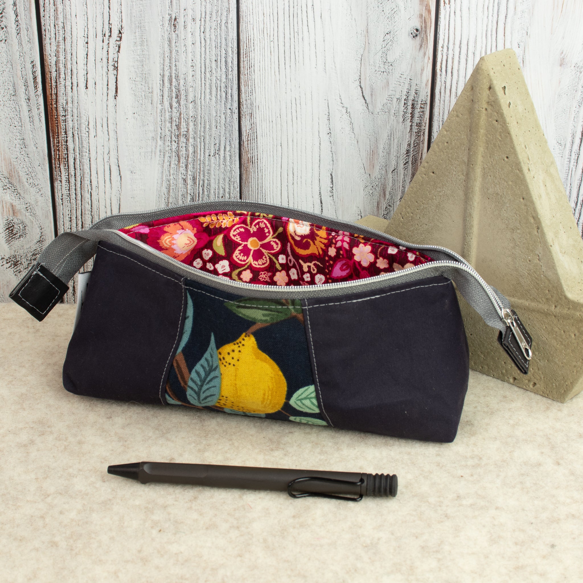 Zipper Pouch Little Doria - Bramble Citrus