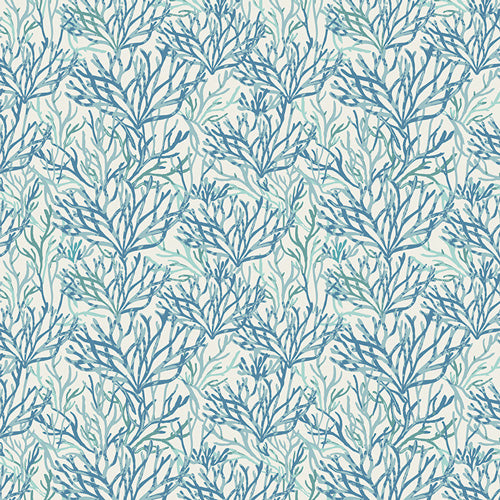 Seaweed Garden – Gulf Breeze Baumwollstoff von Art Gallery Fabrics
