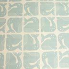 By the Seaside 2 Baumwollstoff „Grumpy Whale Sky Blue Unbleached“ – Cotton + Steel x Loes van Oosten - Sabinzi - Aus Stoffliebe wird Lieblingsstück