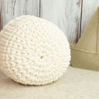 Häkelkorb „Strickstil“ Natural – Ø ca. 21 cm - Sabinzi - Aus Stoffliebe wird Lieblingsstück