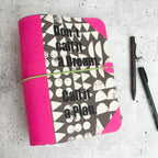 Spatzjournal A5, Organizer, Planer - Call it a Dream - Pink