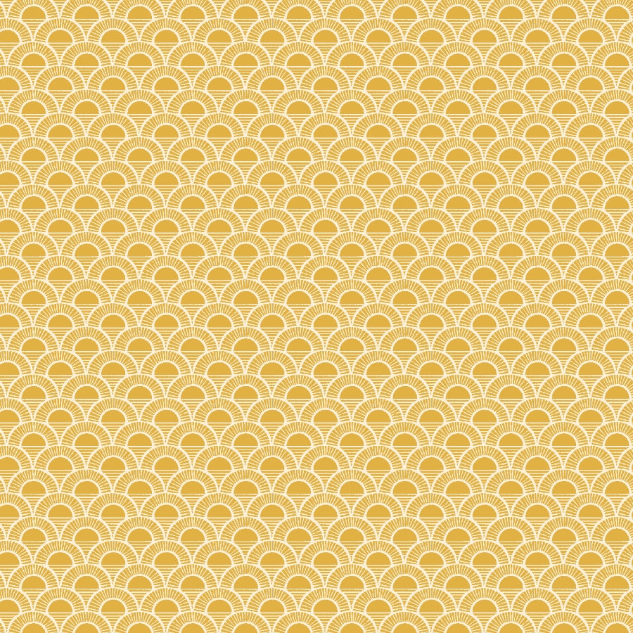 Cotton and Steel - Rising Sun – Sunrise Glow - Loes van Oosten