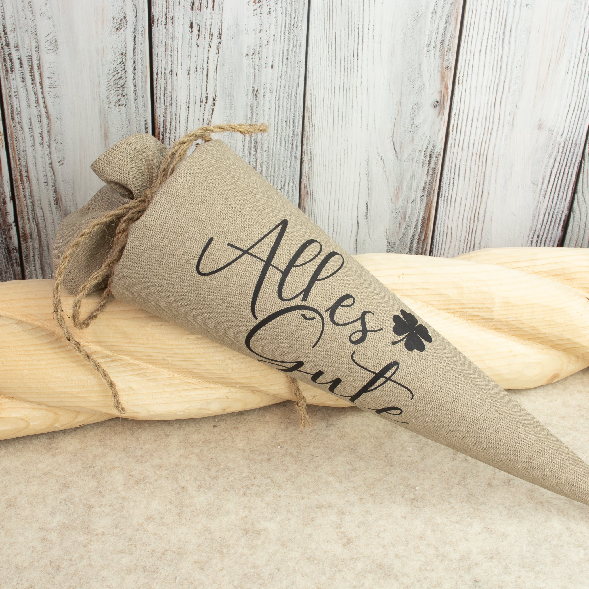 Mini-Schultüte „Alles Gute“ – kleine Geschenkverpackung für besondere Momente