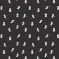 Halloween III Ghosts Black – Baumwollstoff | Rifle Paper Co.