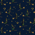 Halloween III Wicked Witches Navy Metallic | Rifle Paper Co.