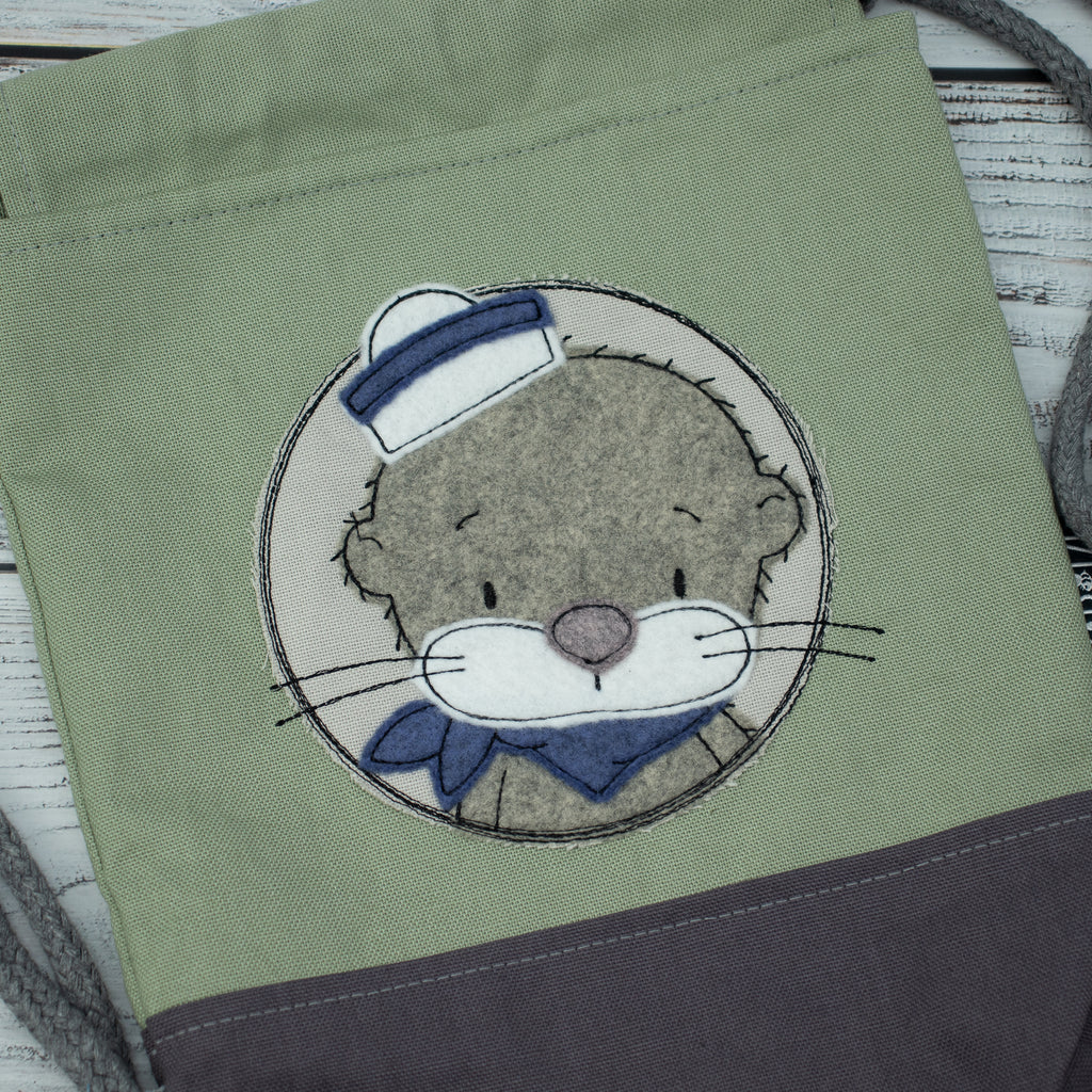 Kinder-Turnbeutel „Matrosenotter“ – Altmint