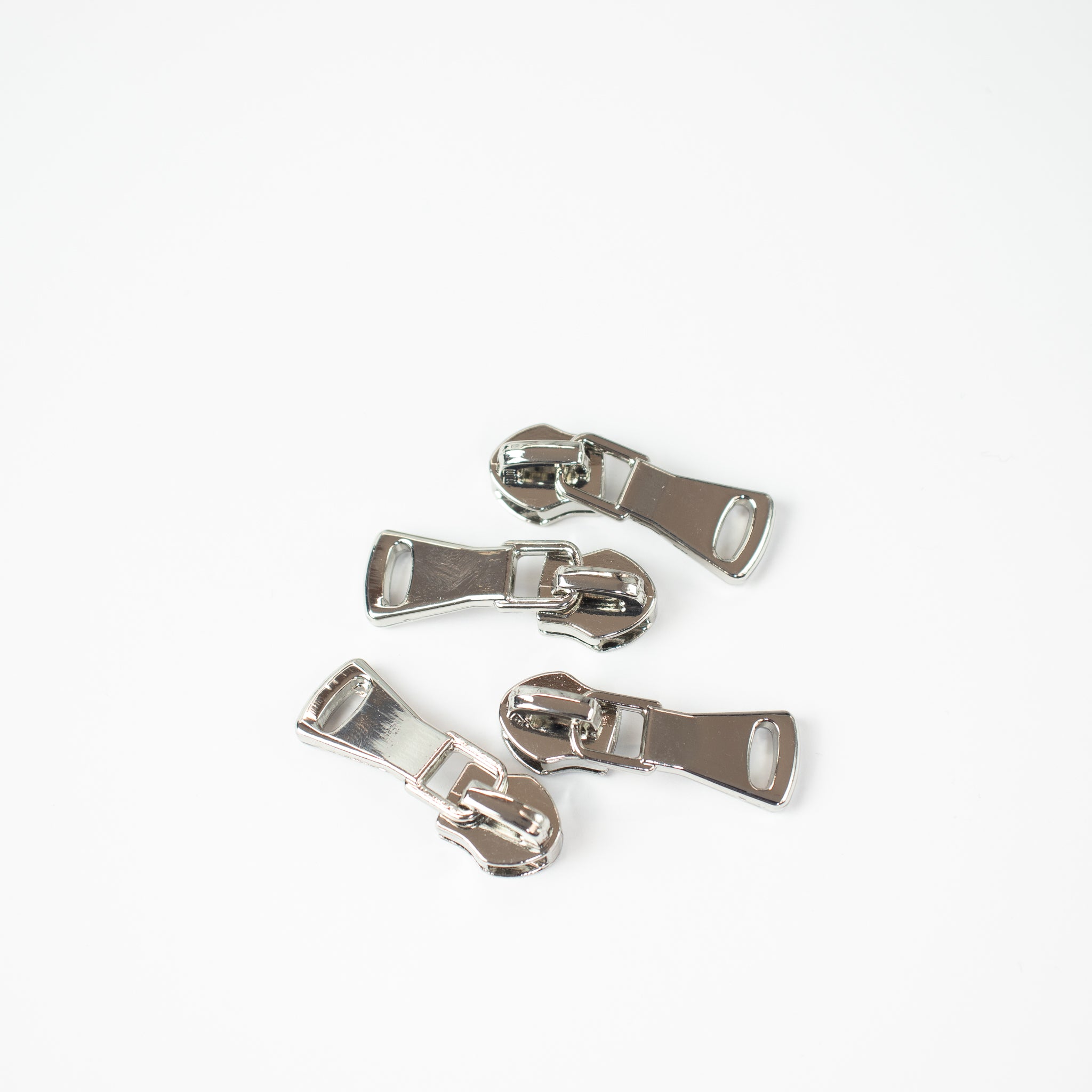 Allround #5S Zipper Slider – ZipperZoo, Nylon Coil, Varianten Antique Brass / Nickel