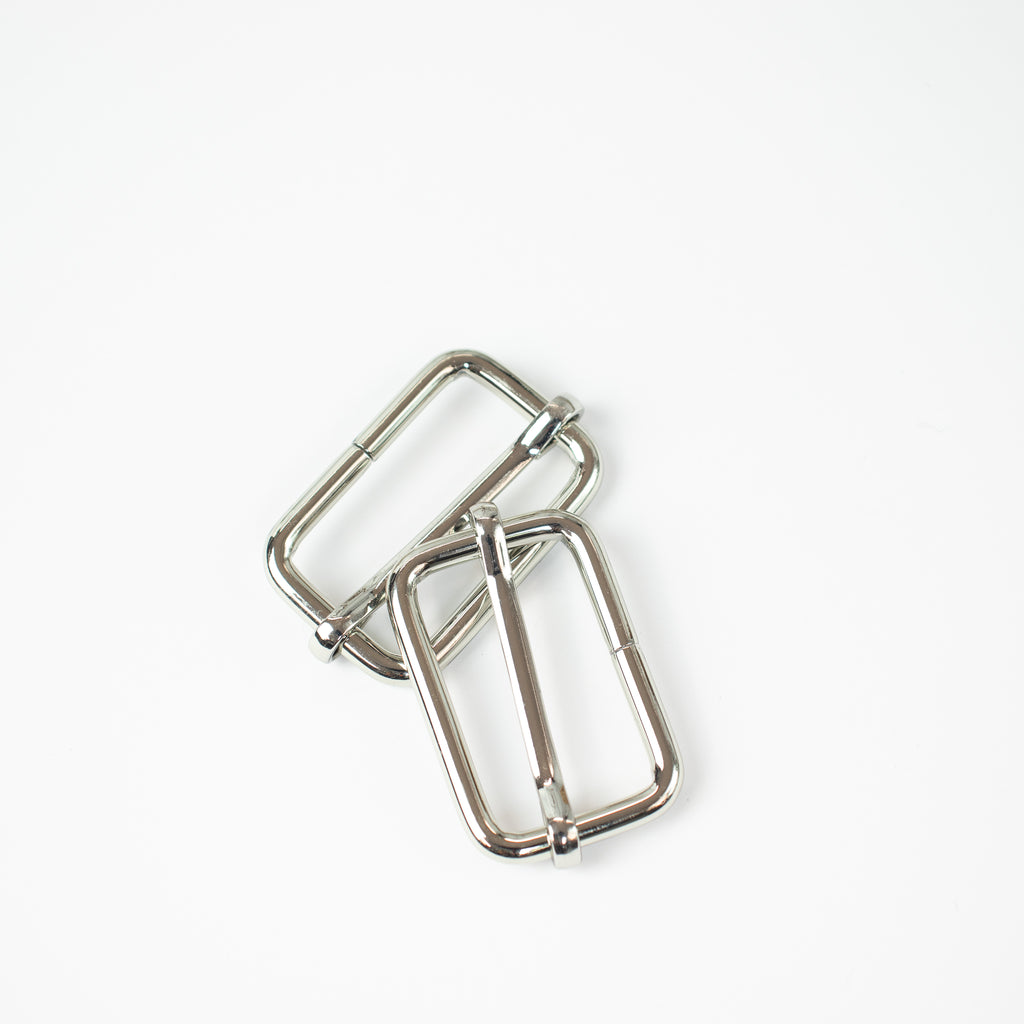 Basic Leiterschnalle (Strap Slider) 32 mm – ZipperZoo, Doppelpack