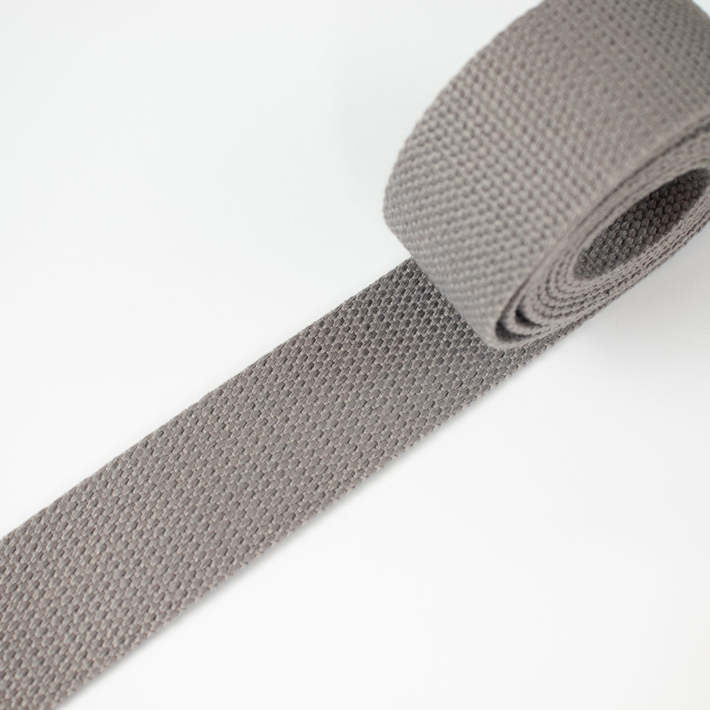 Gurtband 32 mm „Otter Brown“ – ZipperZoo, Meterware ab 0,1 m