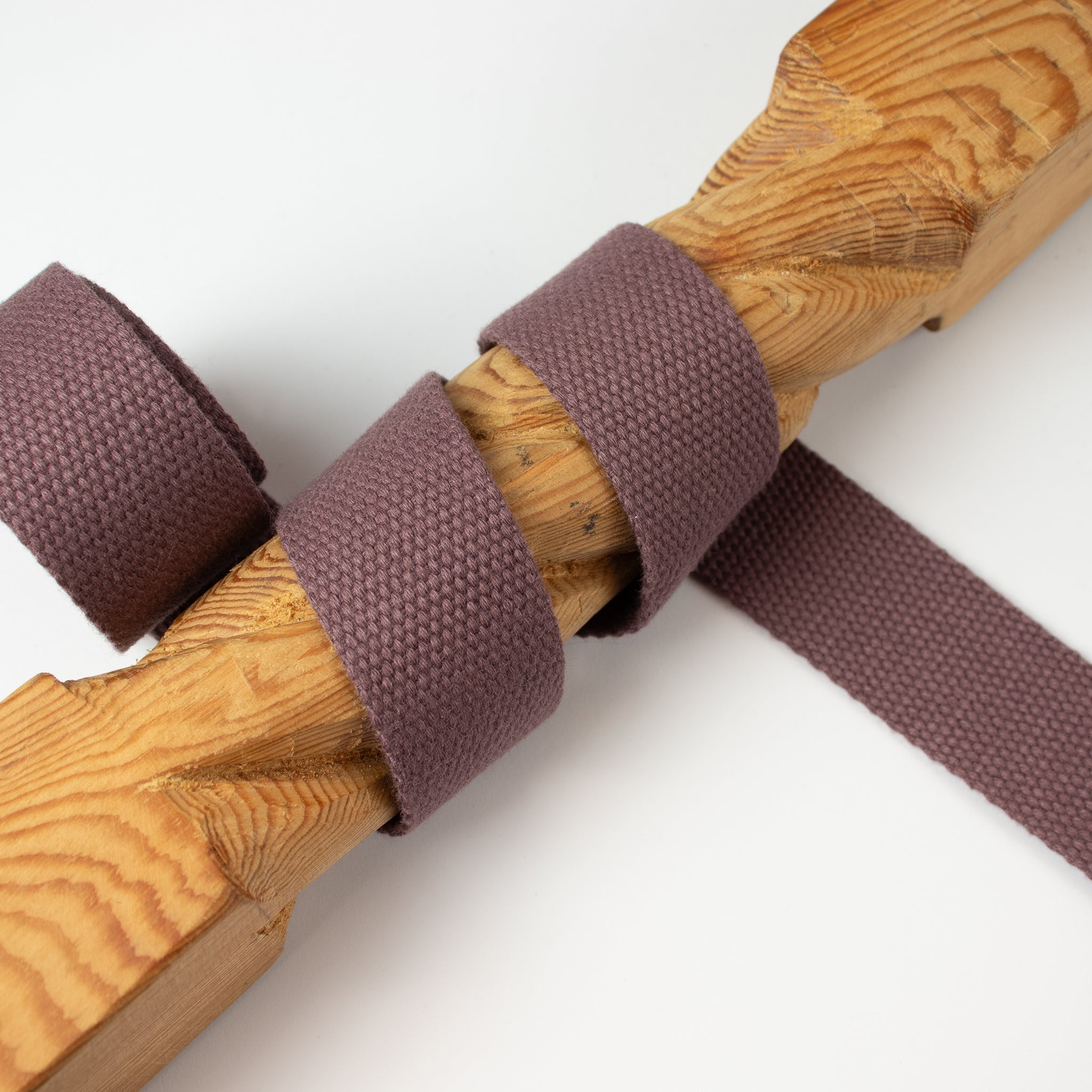 Gurtband 30 mm – 100 % Baumwolle – fest & natürlich