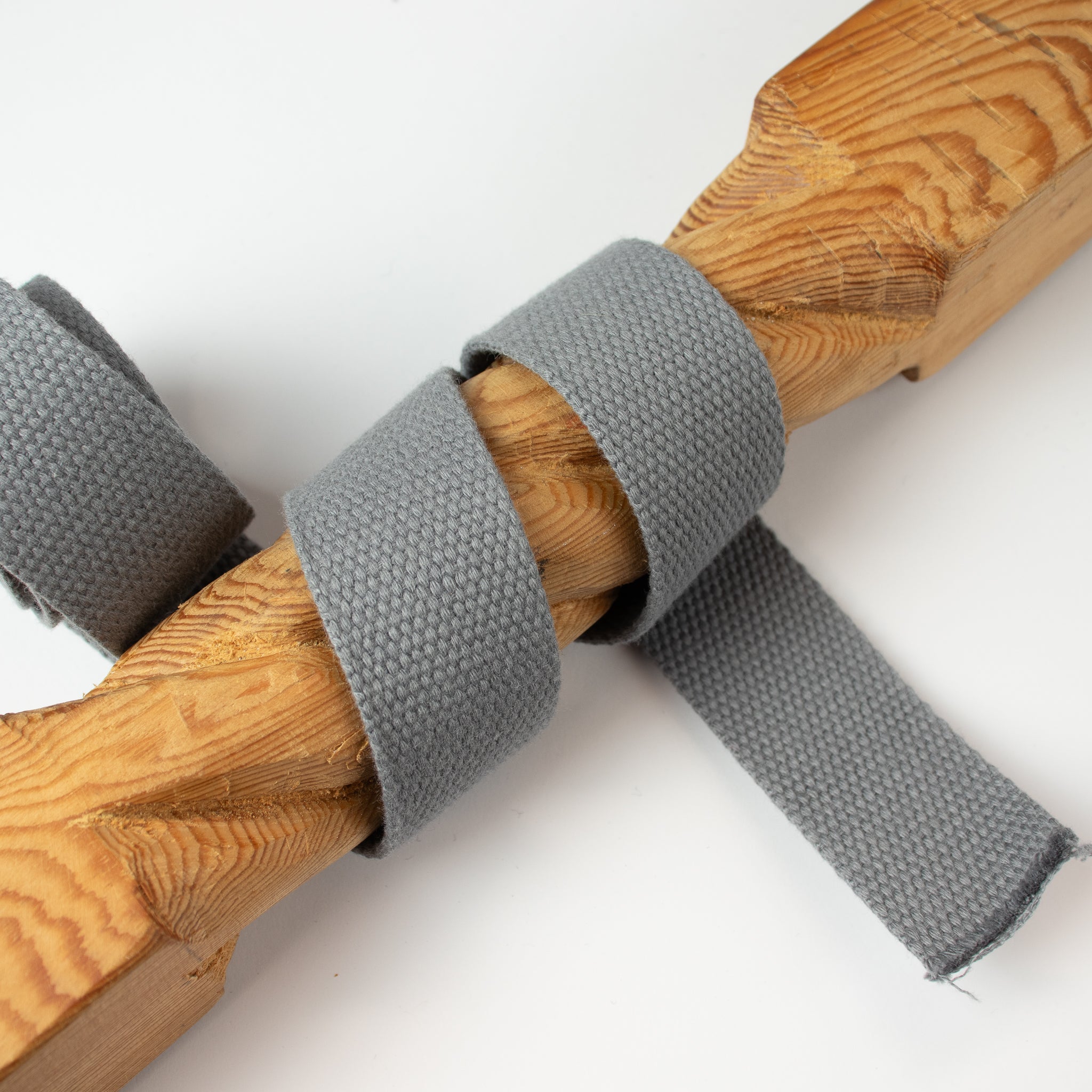 Gurtband 30 mm – 100 % Baumwolle – fest & natürlich