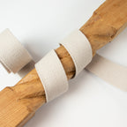 Gurtband 30 mm – 100 % Baumwolle – fest & natürlich