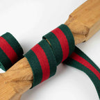 Gurtband 40 mm gestreift – Polyester/Baumwolle – weich & dekorativ