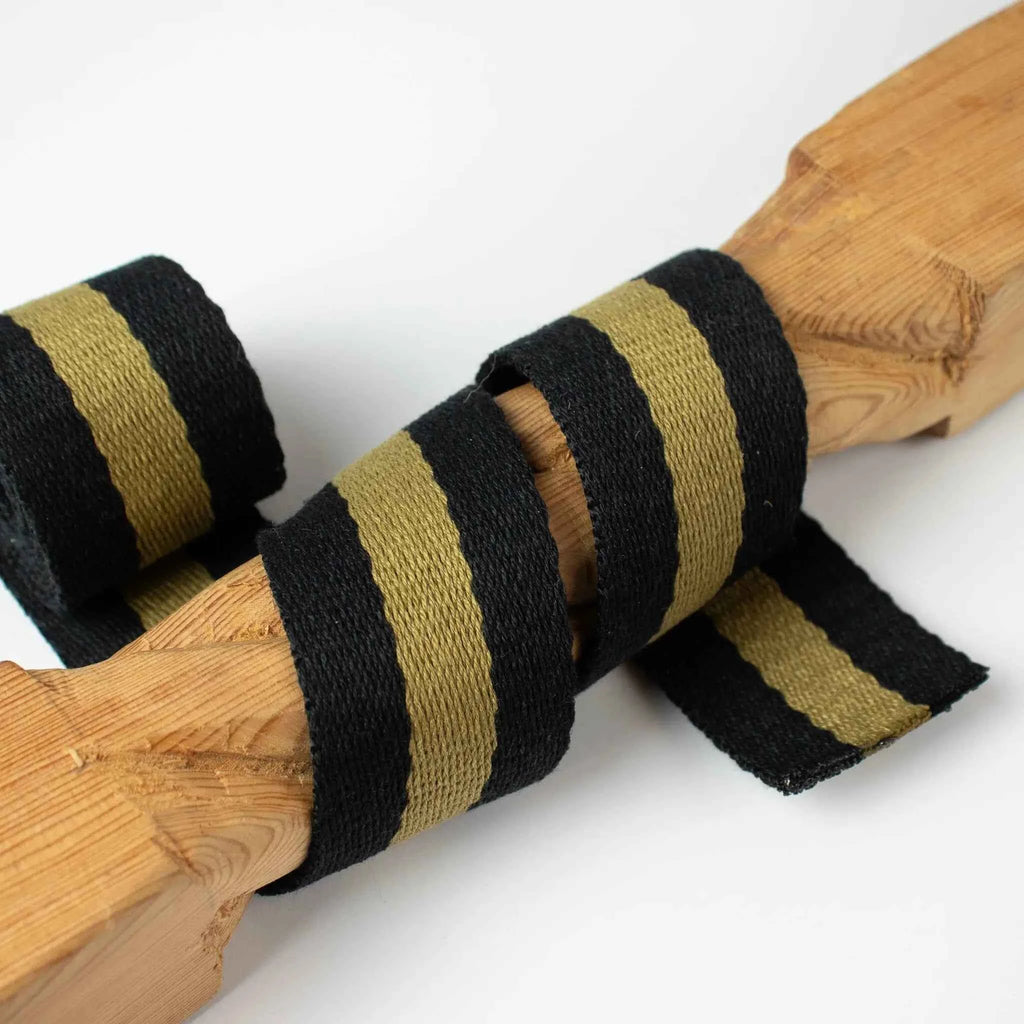 Gurtband 40 mm gestreift – Polyester/Baumwolle – weich & dekorativ