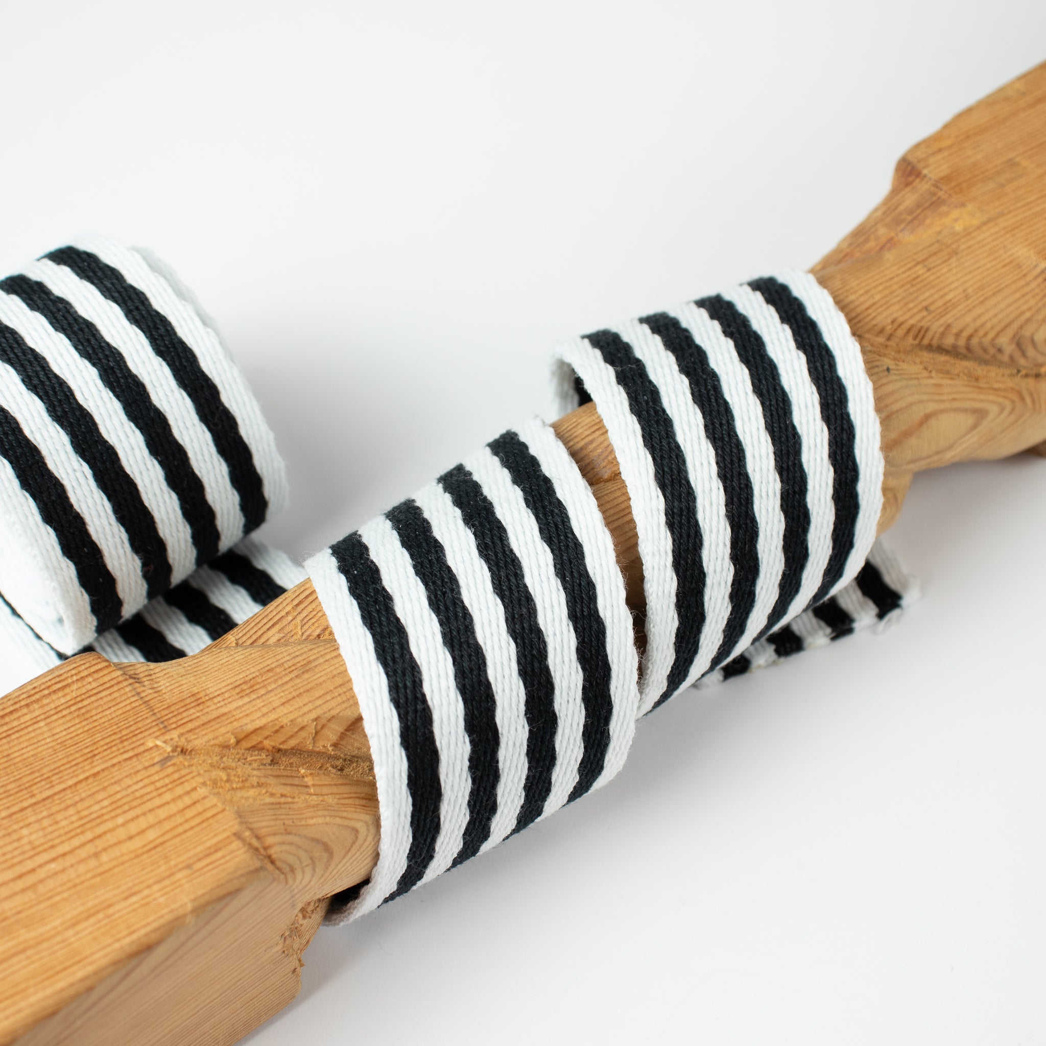 Gurtband 40 mm gestreift – Polyester/Baumwolle – weich & dekorativ