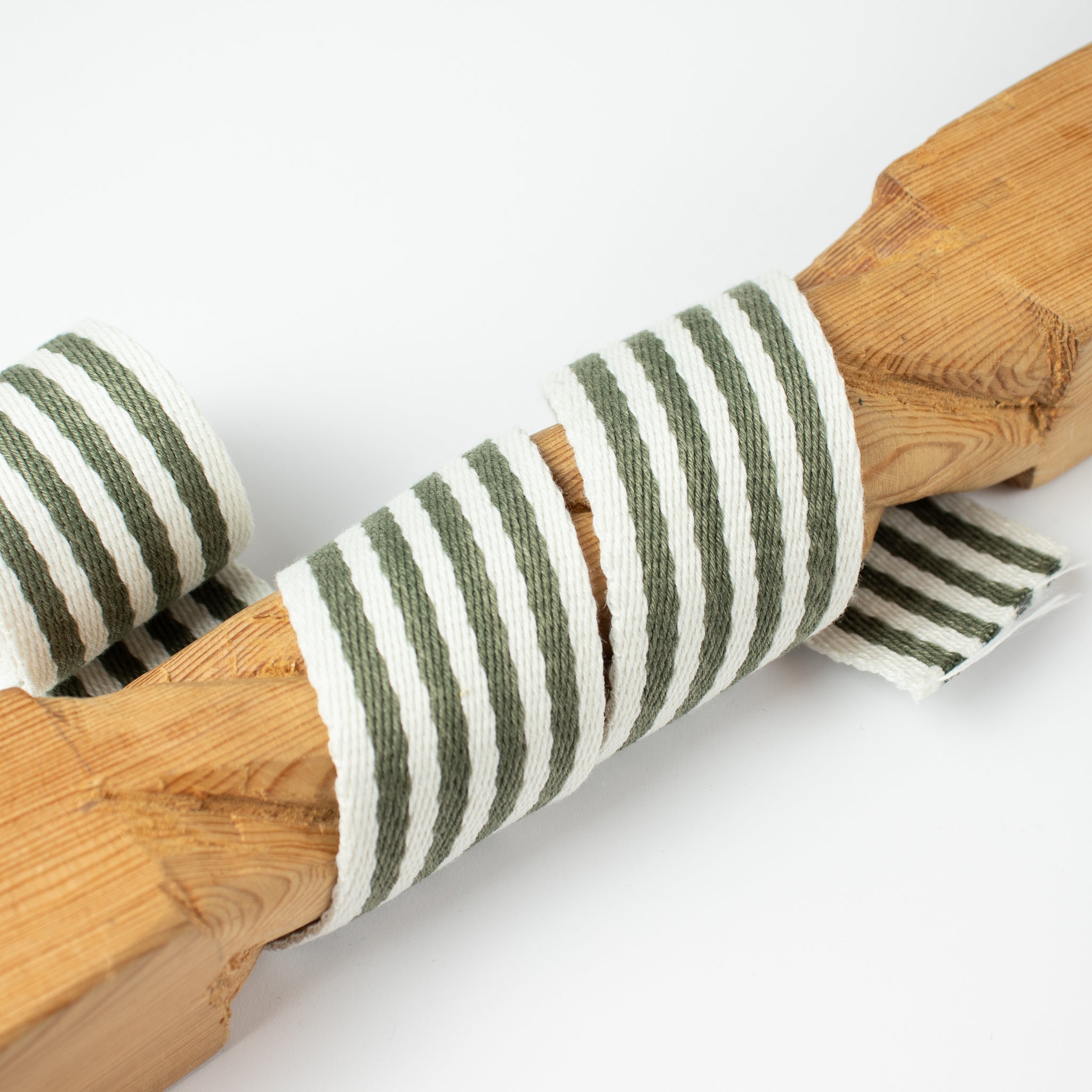 Gurtband 40 mm gestreift – Polyester/Baumwolle – weich & dekorativ